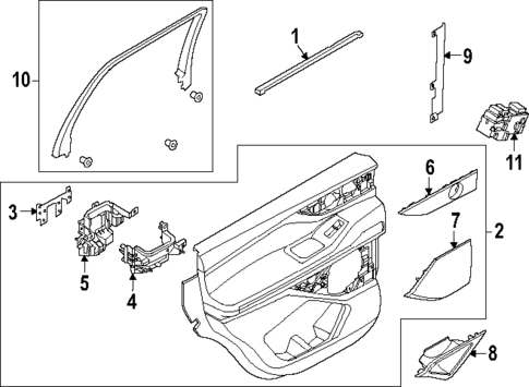 Rear Door for 2025 Lincoln Navigator #0
