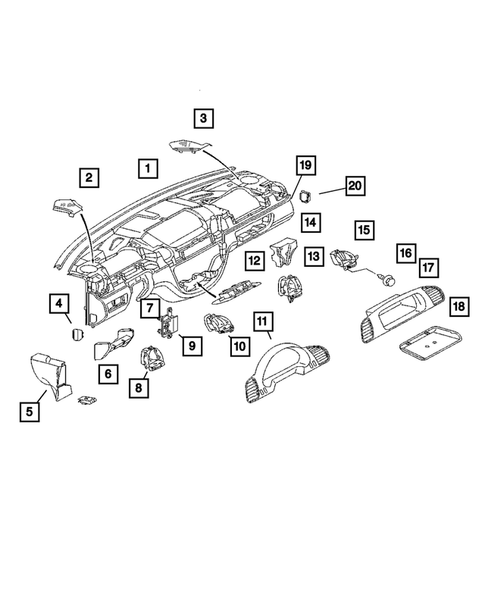 Instrument Panel for 2004 Dodge Sprinter 3500 #2