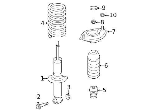 Struts & Components for 2015 Subaru XV Crosstrek #12