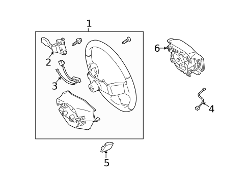 Steering Wheel & Trim for 2009 Toyota Matrix #0