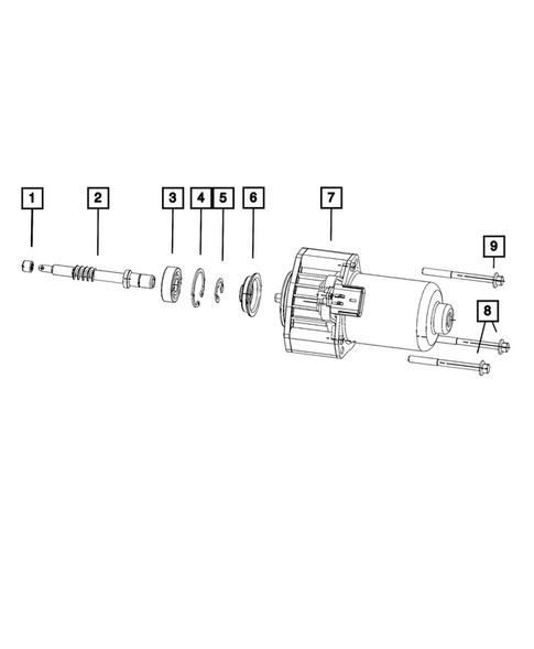 Gearshift Controls and Related Parts for 2026 Dodge Durango #1