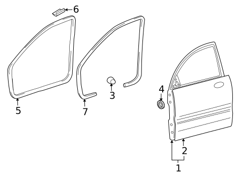 Door & Components for 2010 Kia Optima #0