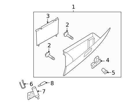 Instrument Panel for 2012 Mazda CX-9 #1