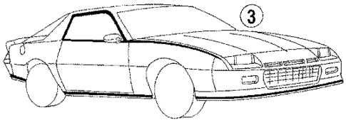 Stripe Tape for 1987 Chevrolet Camaro #0