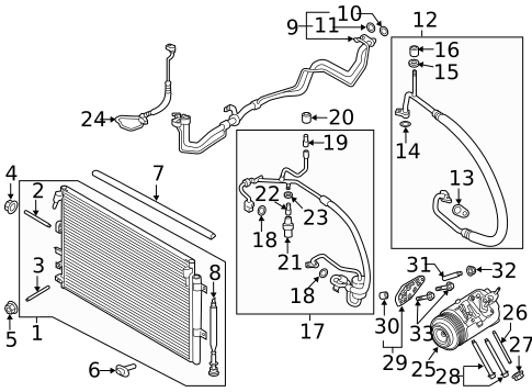 Hoses & Pipes for 2016 Ford Edge #0