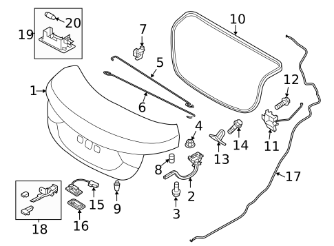 Trunk for 2014 Hyundai Elantra Coupe #0
