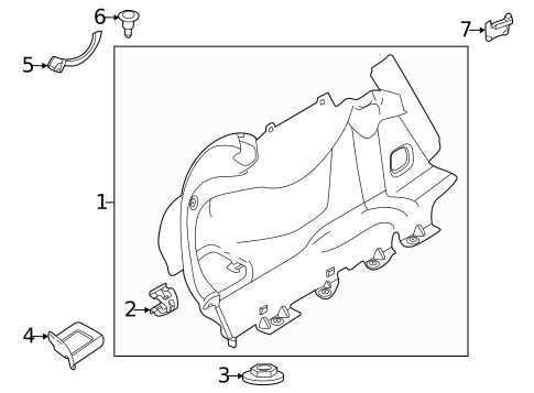 Interior Trim - Rear Body for 2025 Volvo S60 #2