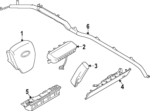 Air Bag Components for 2024 Ford F-150 #0