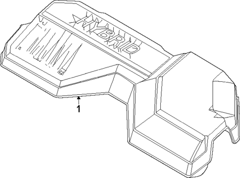 Engine Appearance Cover for 2024 Hyundai Santa Fe #0
