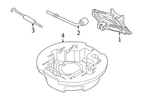 Jack & Components for 2011 Kia Forte #1