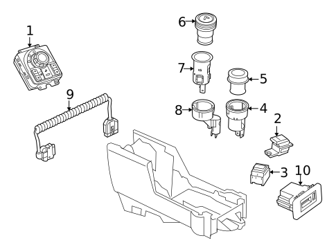 Parking Brake for 2011 Land Rover LR4 #1