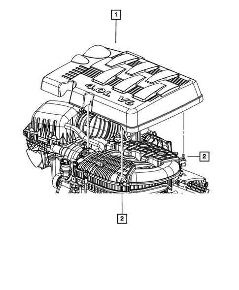 Engine Identification, Service Engines & Engine Service Kits for 2009 Chrysler Town & Country #2