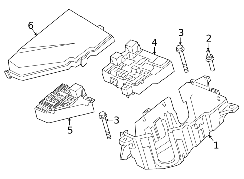 Fuse Box for 2022 Volvo V60 #0