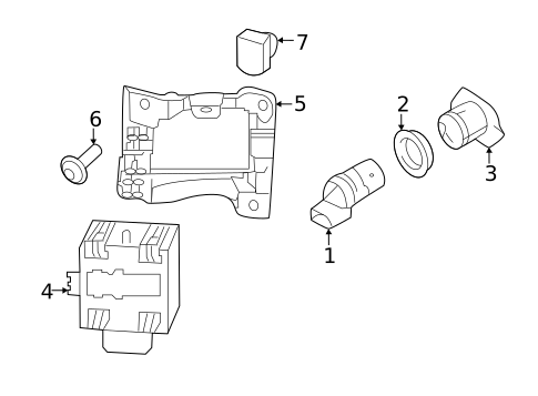 Electrical Components for 2019 Audi A5 Sportback #1