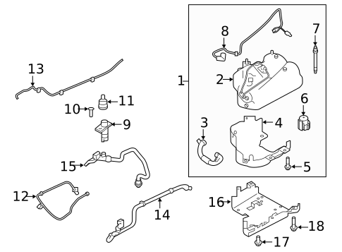 Diesel Aftertreatment System for 2021 Land Rover Range Rover #1