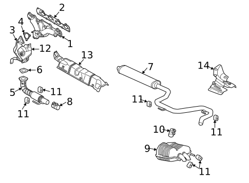 Exhaust Components for 2007 Saab 9-3 #0