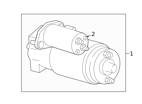 Starter for 2000 Nissan Altima #0