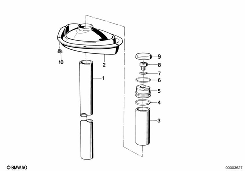 Telescopic Forks, Telelever for 1986 BMW-Motorrad K 100 #4