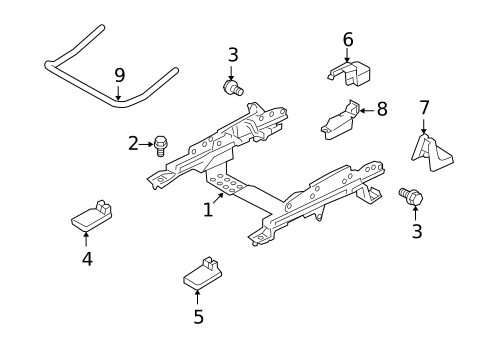 Tracks & Components for 2014 Mitsubishi Lancer #4