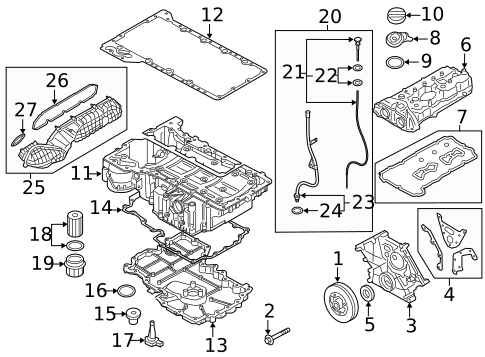 Senders for 2024 BMW X6 #0