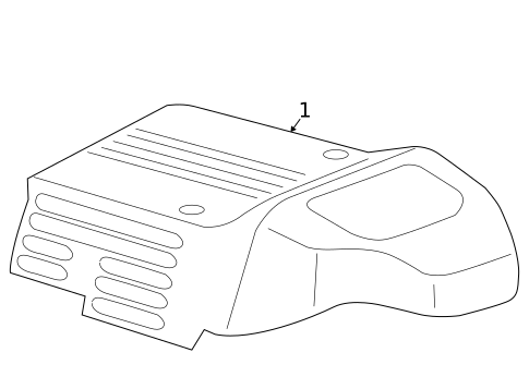 Engine Appearance Cover for 2006 Lincoln LS #0