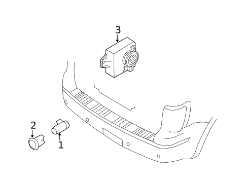 Electrical Components for 2009 Ford Escape #1