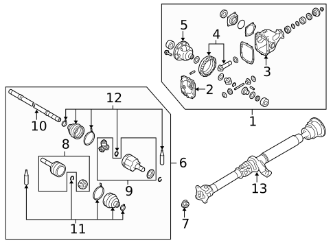 Carrier & Front Axles for 2024 Nissan GT-R #0