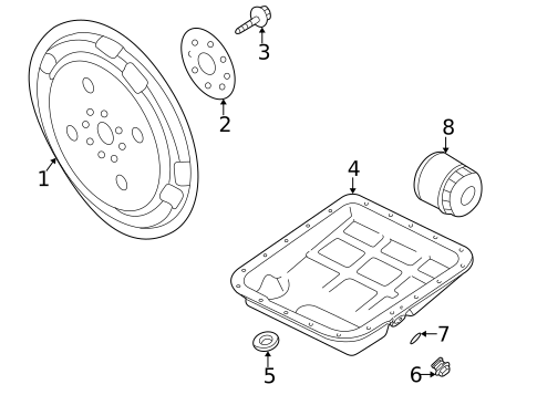 Automatic Transmission for 2004 Subaru Impreza #0