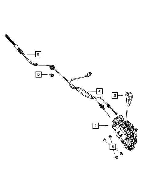 Gearshift Controls for 2007 Chrysler Pacifica #0