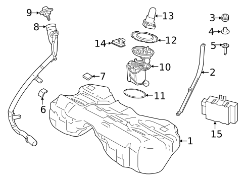 Emission Components for 2018 BMW 640i xDrive Gran Turismo #1