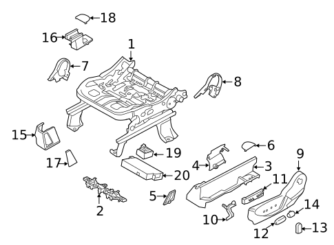Power Seats for 2016 Ford Escape #0