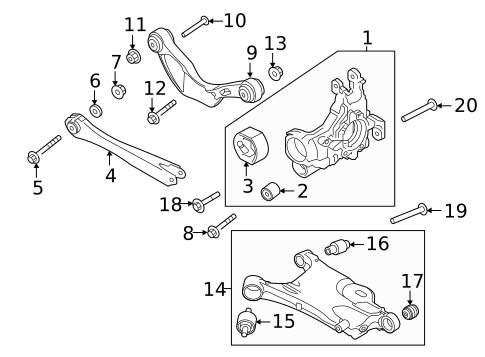 Rear Suspension for 2019 Volvo XC90 #9