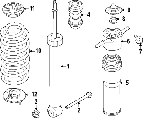 Shocks & Components for 2023 Kia Niro #0