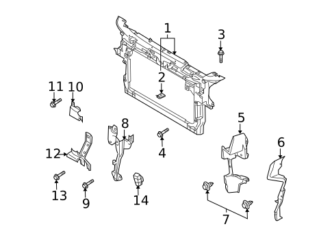 Automatic Temperature Controls for 2009 Mazda CX-9 #1