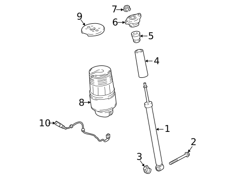 Suspension, Springs & Related Components for 2023 Porsche Taycan #0