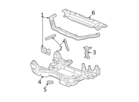 Radiators, Coolers & Related Components for 2005 Cadillac CTS #1