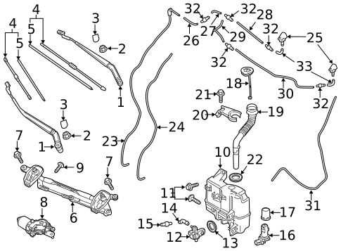 Wipers for 2018 Mazda CX-9 #0