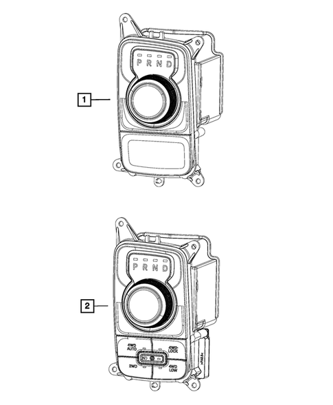 Gearshift Controls and Related Parts for 2021 Ram 1500 Classic #3