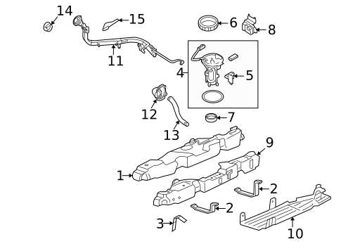 Fuel Pumps & Related Components for 2008 Ford Explorer #0
