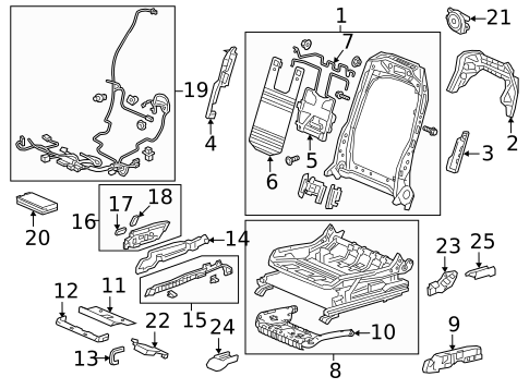 Power Seats for 2024 Acura TLX #0