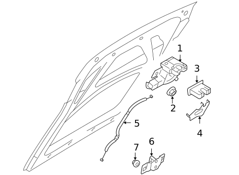 Lock & Hardware for 2015 Audi TTS Quattro #2