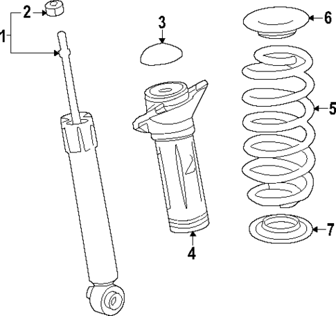Shocks & Components for 2025 Lexus RZ450e #0