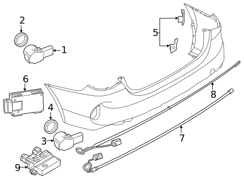 Keyless Entry Components for 2022 BMW 430i Gran Coupe #3