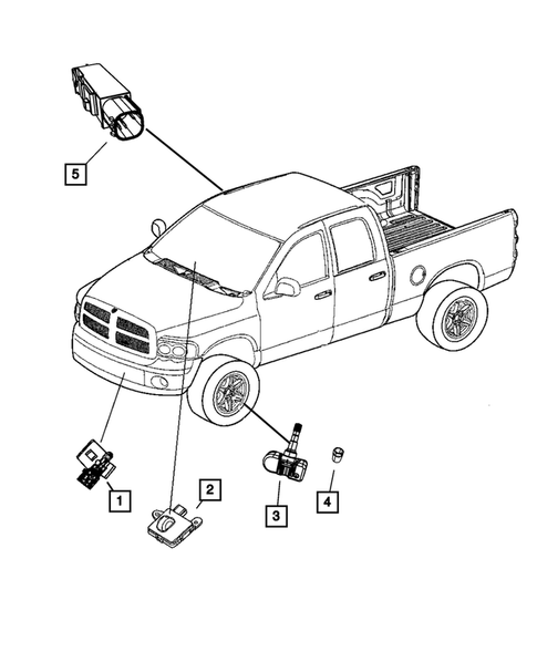 Sensors for 2010 Dodge Dakota #2