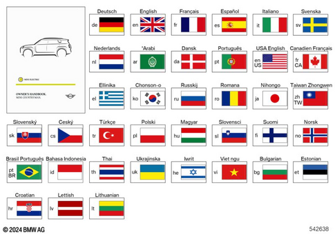 Vehicle Literature for 2024 Mini Countryman SE ALL4 #1