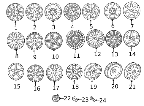 Wheels for 2008 Jaguar S-Type #0