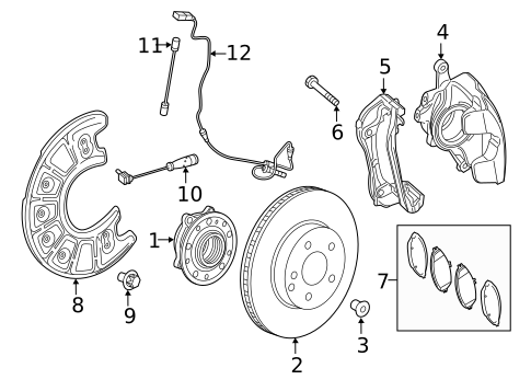 Brake Components for 2019 Mercedes-Benz C63 AMG #2