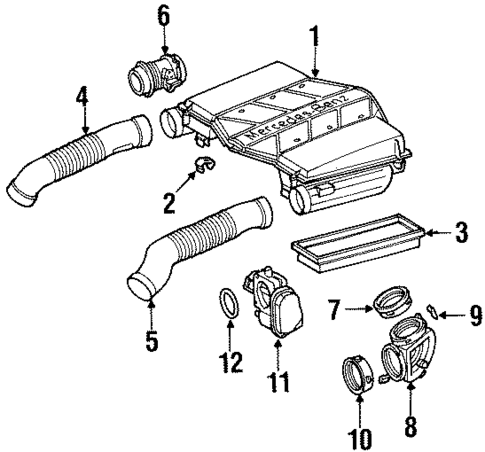 Powertrain Control for 1999 Mercedes-Benz SL500 #2