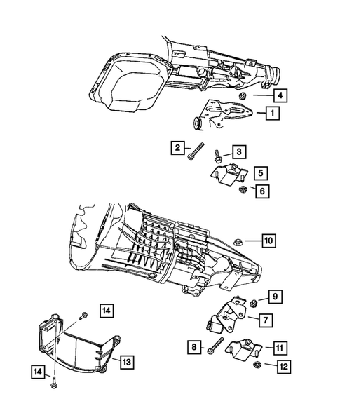 Engine Mounting for 2001 Dodge Dakota #2