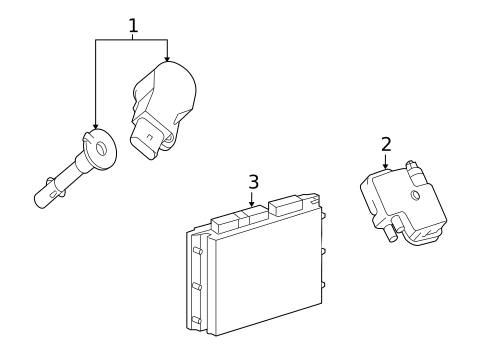 Ignition System for 2010 Mercedes-Benz SLK55 AMG #0